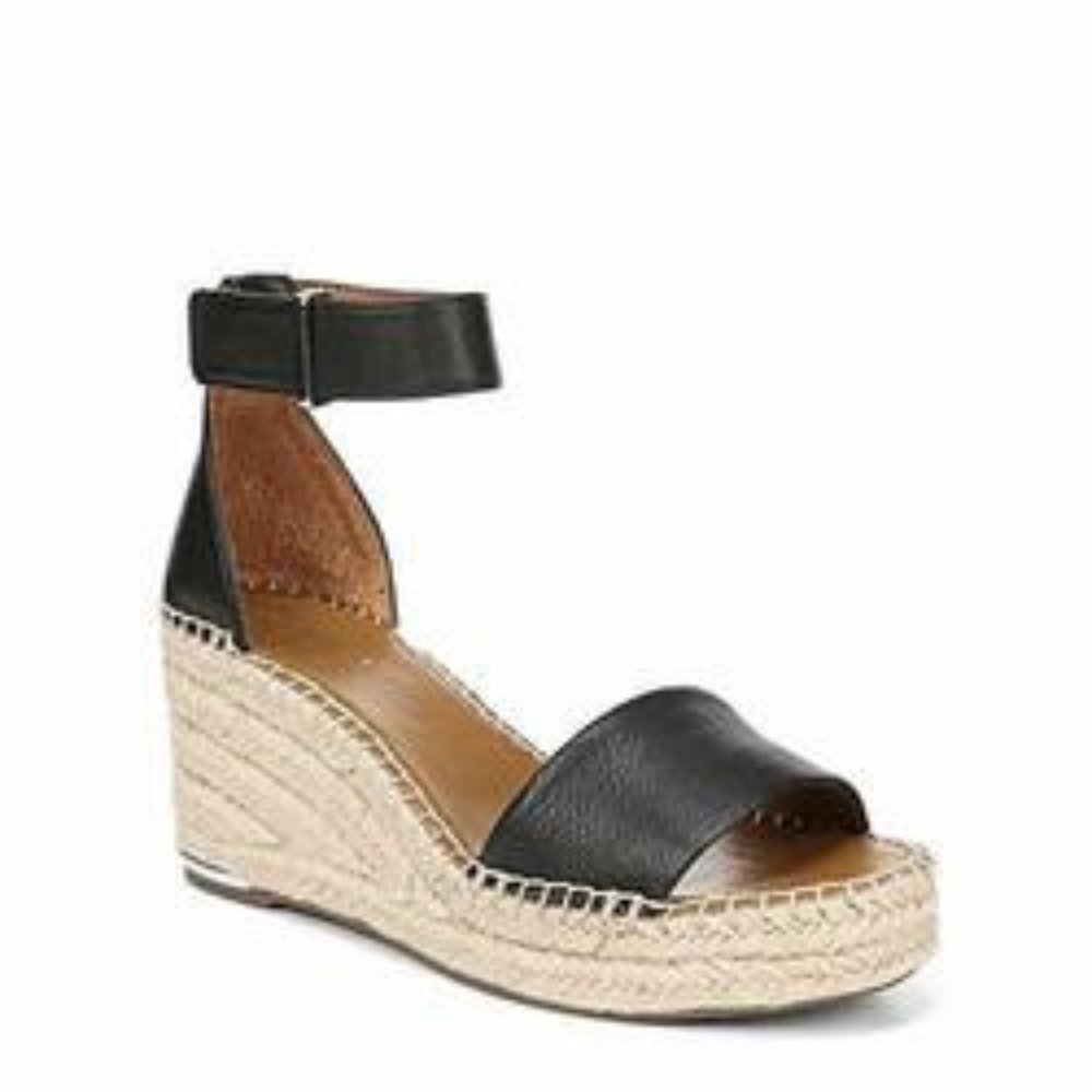 Franco Sarto Clemens Ankle Strap Wedge Sandal